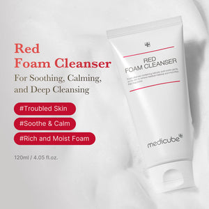 MEDICUBE Red Foam Cleanser 120ml
