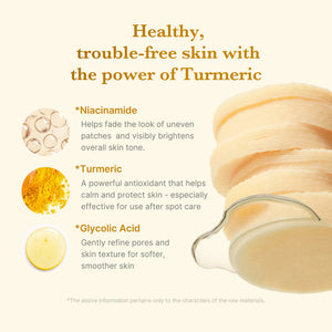 MEDICUBE Kojic Acid Turmeric Toner Pad