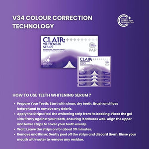 CLAIR Teeth Whitening Strips