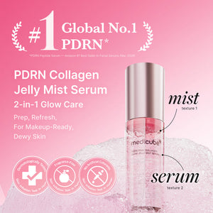 MEDICUBE PDRN Pink Collagen Glow Jelly Mist Serum