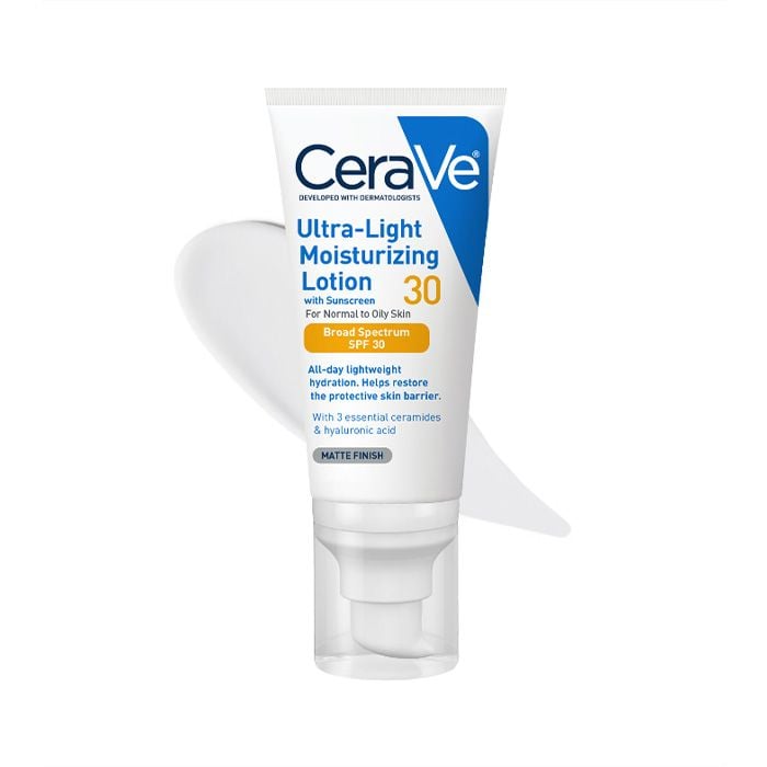 CER ULTRA LIGHT MOIST LOTION SPF30 52ML MATTE FINISH USA