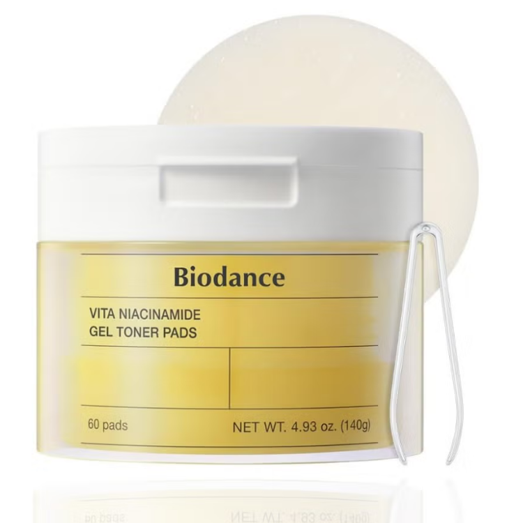 BIODANCE VITA NIAC GEL TONER PADS 60S