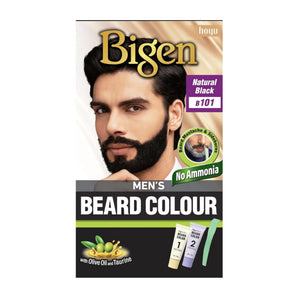 Bigen Men's Beard Colour B101 Natural Black