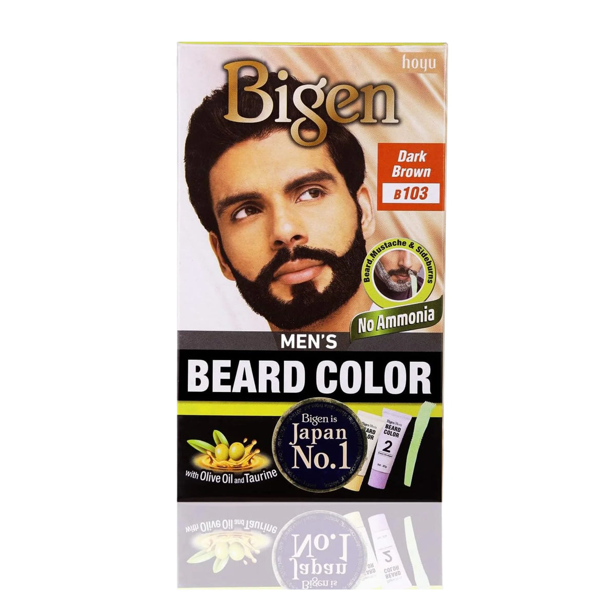 Bigen Men's Beard Colour B103 Dark Brown