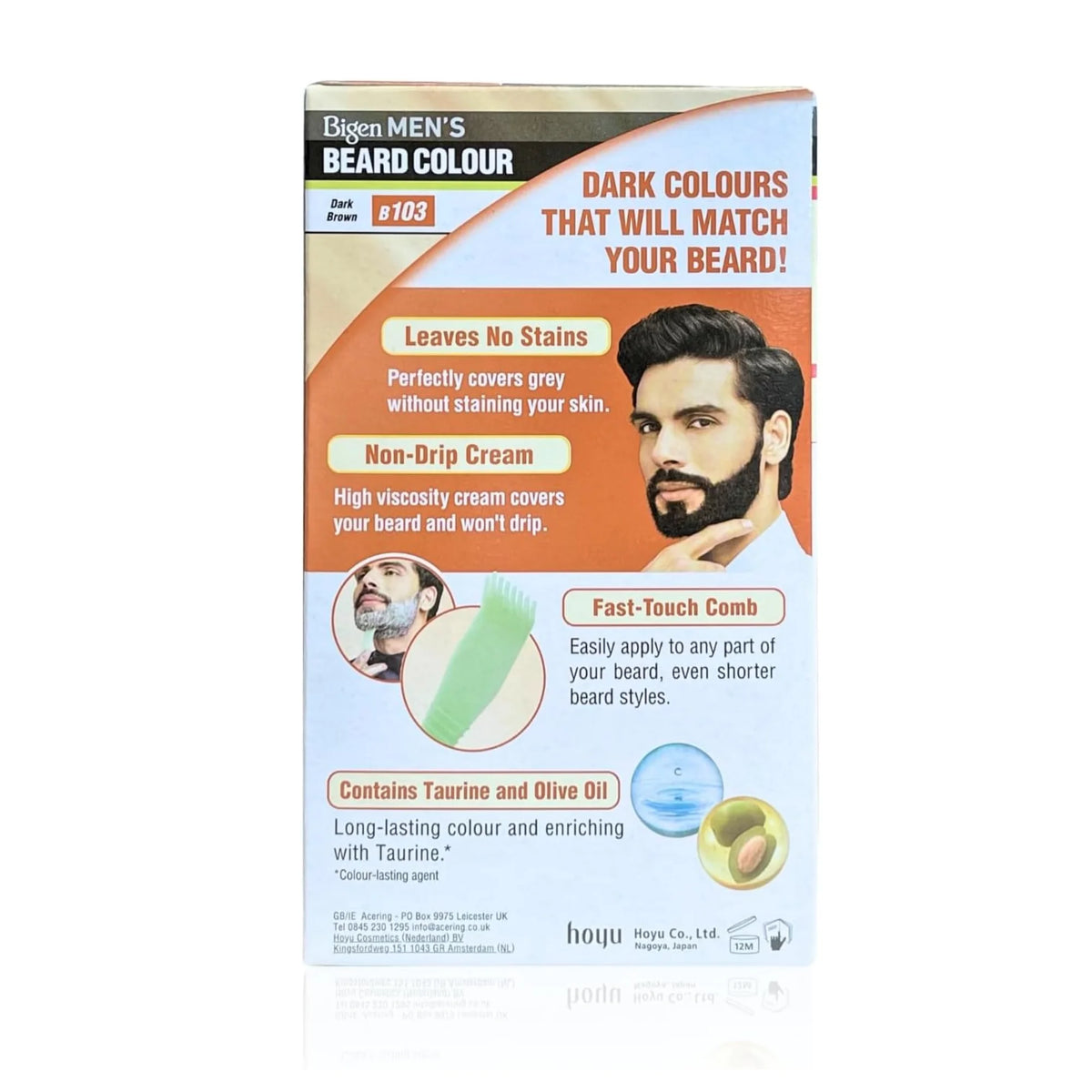 Bigen Men's Beard Colour B103