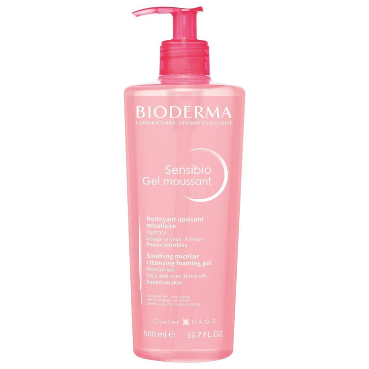 B.D SENSIBIO GEL MOUSSANT 500ML