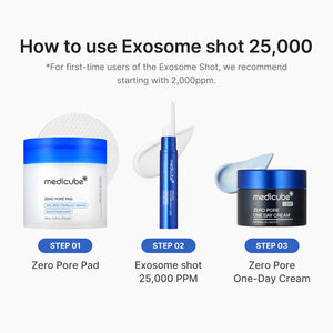 MEDICUBE One Day Exosome Shot 25000
