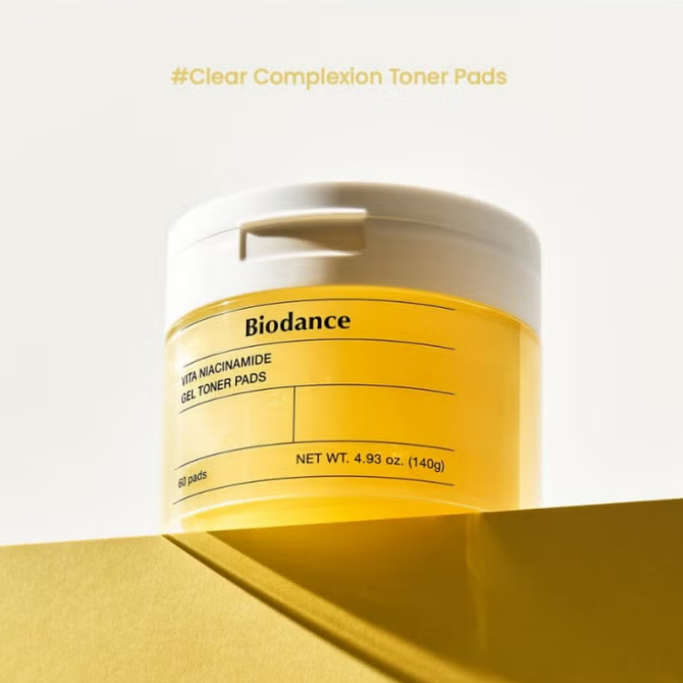 BIODANCE VITA NIAC GEL TONER PADS 60S