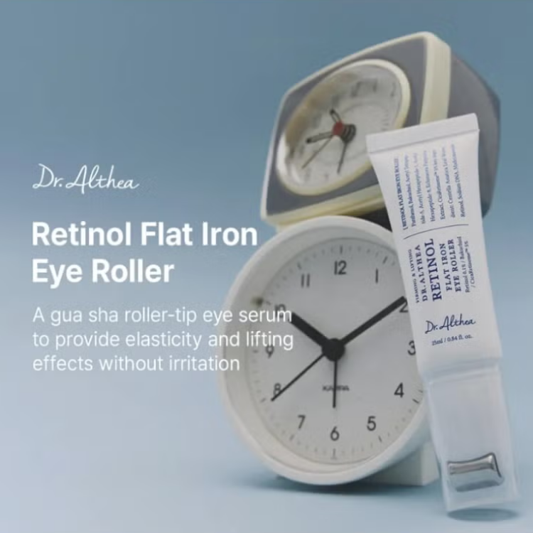 DR ALTHEA RETINOL FLAT IRON EYE ROLLER 25ML