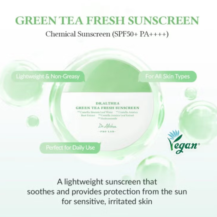 DR ALTHEA GREEN TEA FRESH SPF 50+