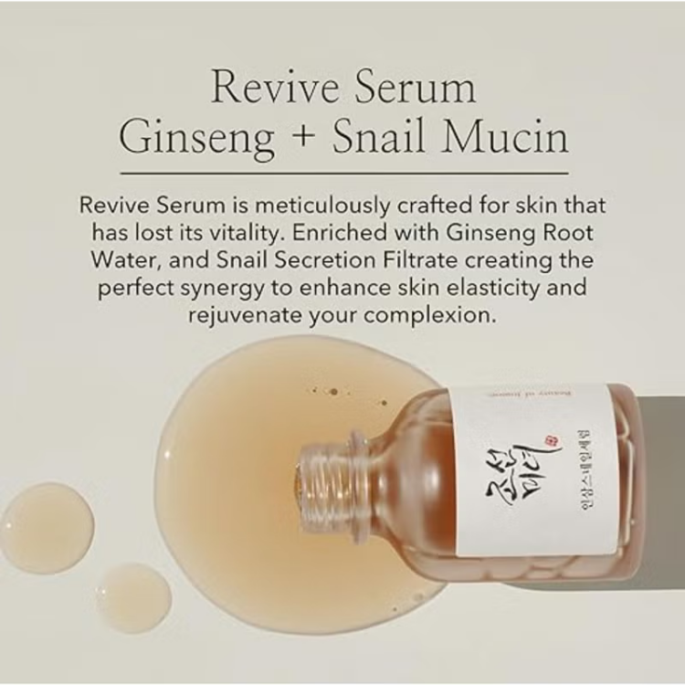 BOJ REVIVE SERUM GINGSENG +SNAIL MUCIN 30ML