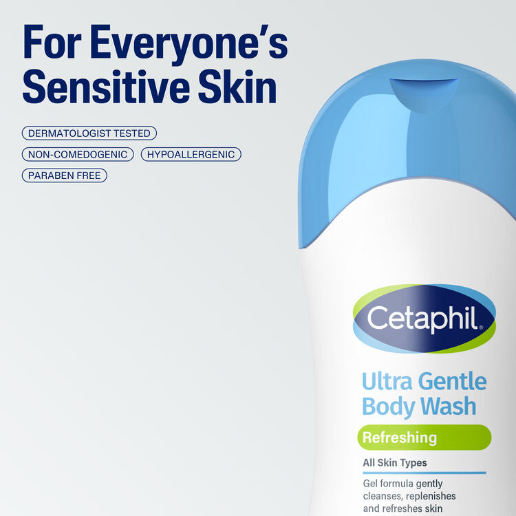Cetaphil Ultra Gentle Refreshing Body Wash