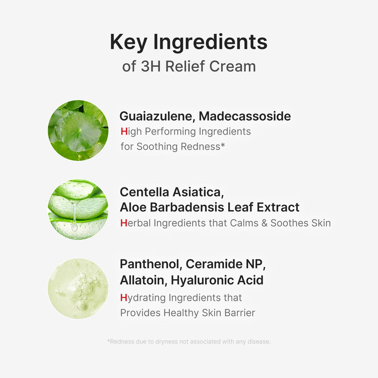 MEDICUBE 3H Relief Cream 50ml