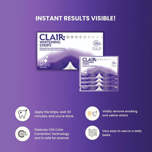 CLAIR Teeth Whitening Strips