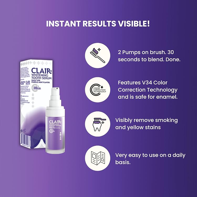CLAIR Teeth Whitening Serum
