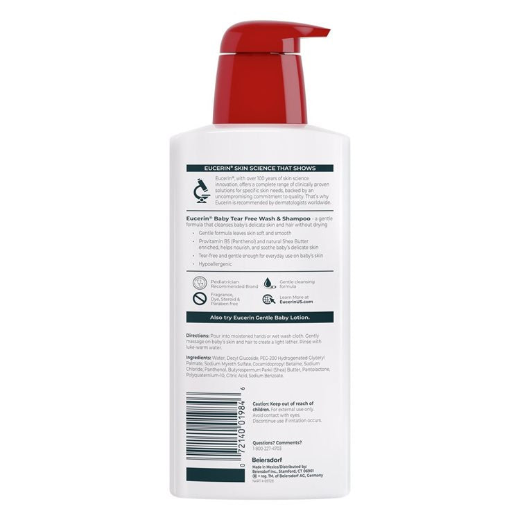 EUCERIN BABY WASH & SHAMPOO 400ML