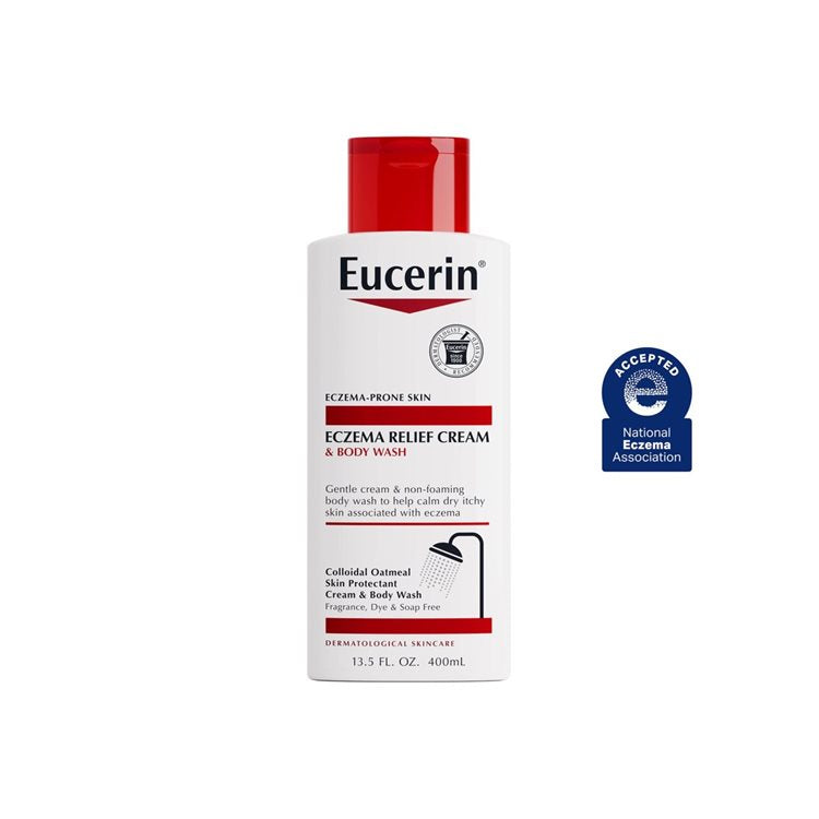 EUCERIN ECZEMA RELIEF CREAM BODY WASH 400ML