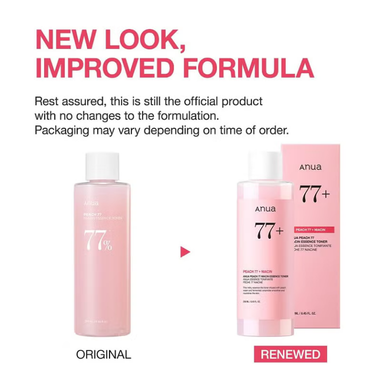ANUA PEACH 77% NIACIN ESSENCE TONER 250Ml