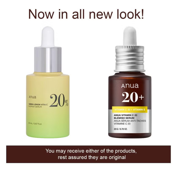 ANUA VIT C 20+ VIT E BLEMISH SERUM 20GM