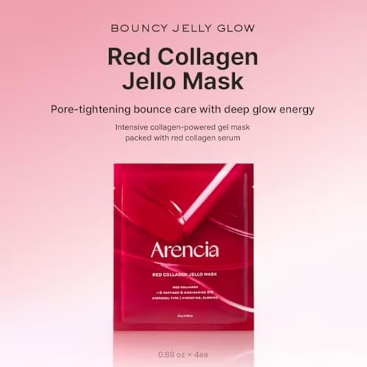 ARENCIA RED COLLAGEN MASK 25G 4EA