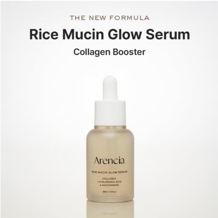 ARENCIA RICE MUCIN 30 GLOW SERUM 50GM