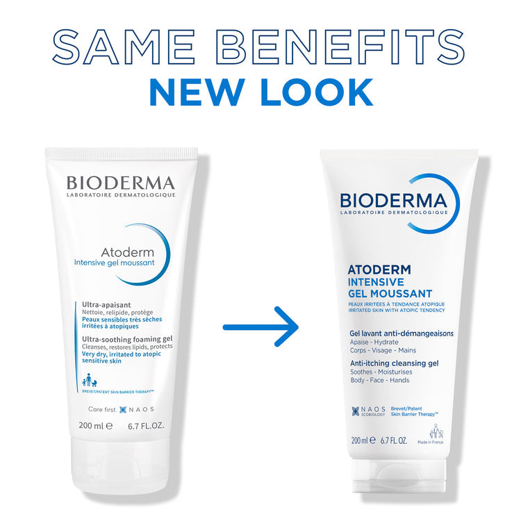 B.D ATODERM INTENSIVE GEL MOUSSANT 200ML