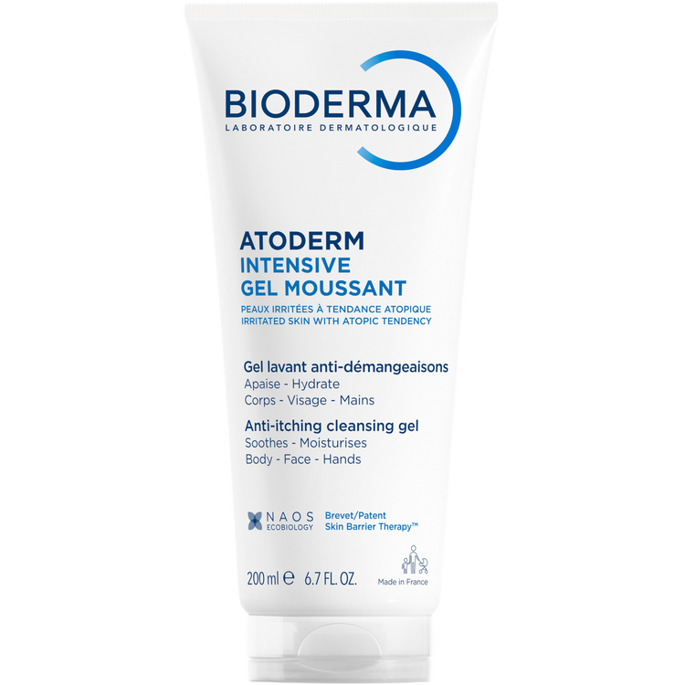B.D ATODERM INTENSIVE GEL MOUSSANT 200ML