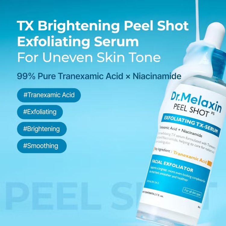 DR MELAXIN PEEL SHOT EXFOLIATING TX-SERUM 80ML