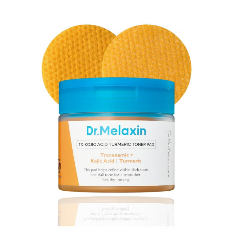 DR MELAXIN TX-KOJIC ACID TURMERIC TONER PAD 70S 190ML