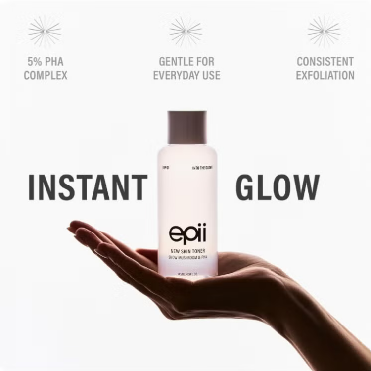 EPII 01 NEW SKIN TONER SNOW MUSHROOM & PHA 145ML