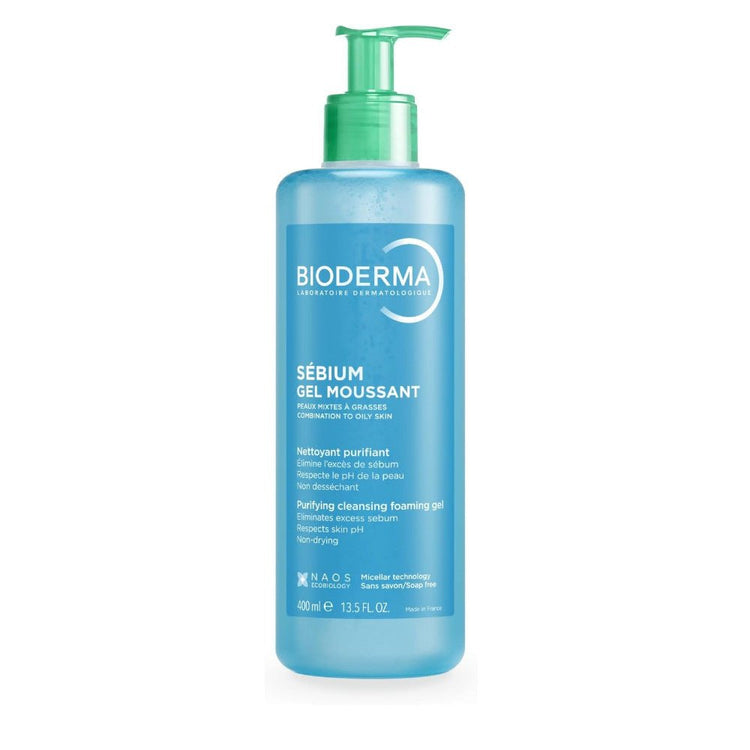 B.D SEBIUM GEL MOUSSANT 400ML