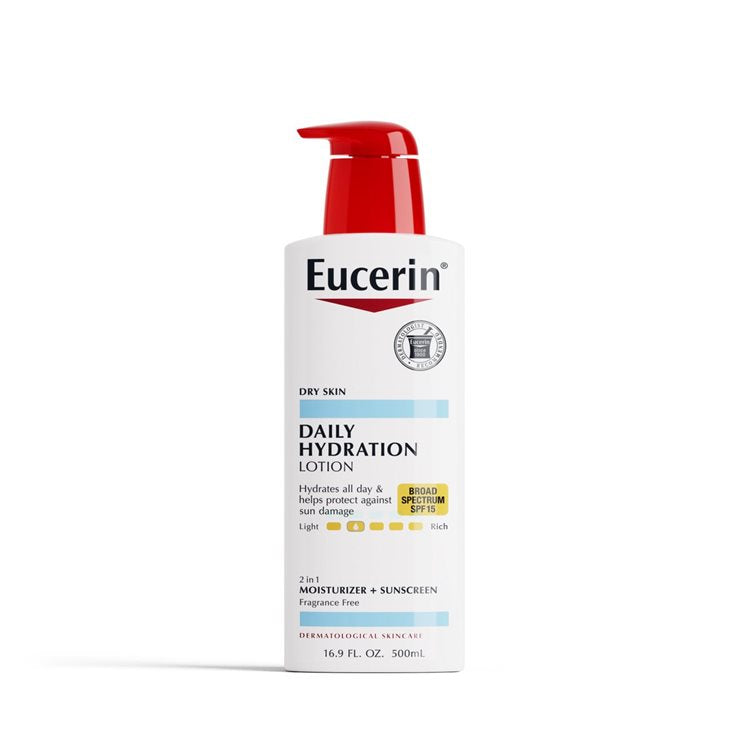 EUCERIN DAILY HYDRATION LOTION 500ML SPF
