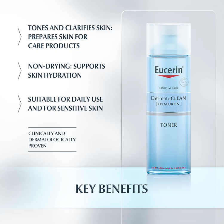EUCERIN DERMO CLEAN HYALURON TONER 200ML