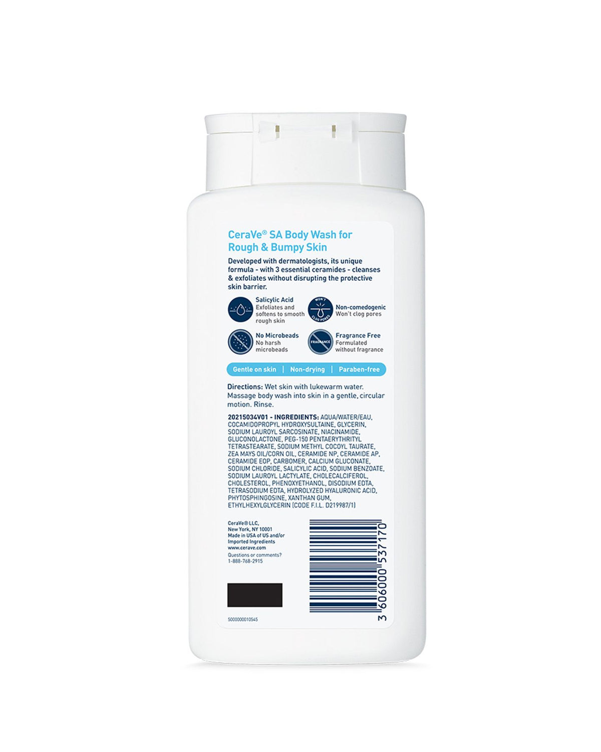 CER SA BODY WASH 296ML