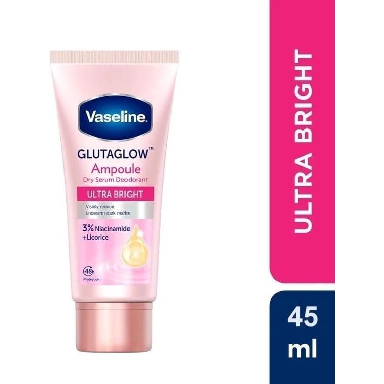 VASELINE GLUTA GLOW ULTRA BRIGHT AMPOULE 45ML TUBE