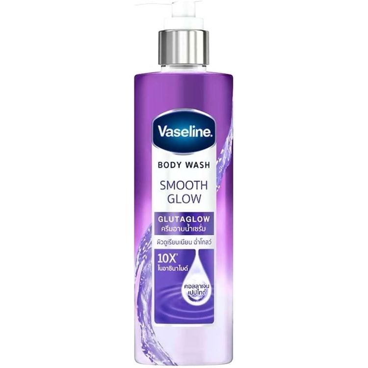 VASELINE BODY WASH SMOOTH GLOW 425ML