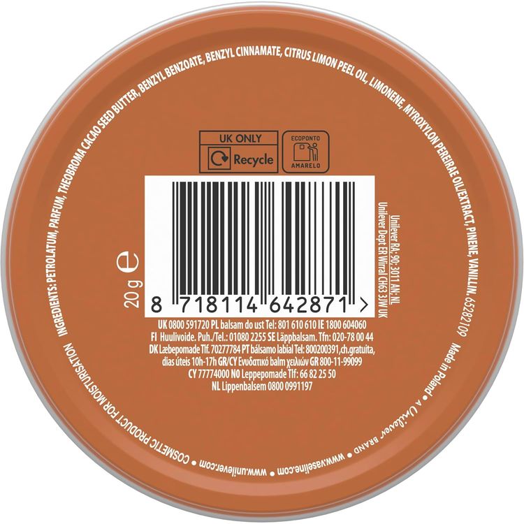 VASELINE LIP THERAPY COCO BUTTER 20GRM