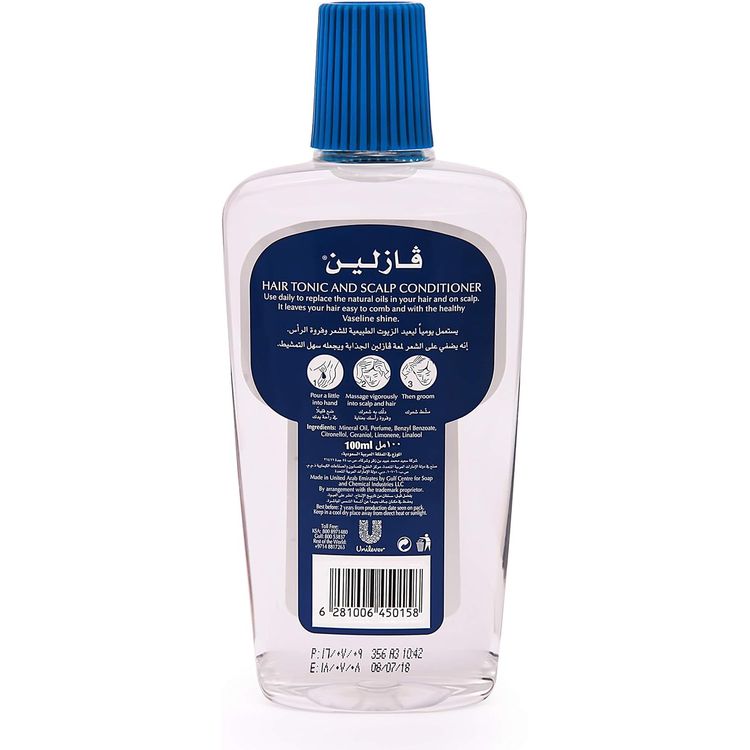 VASELINE HAIR TONIC 100ML