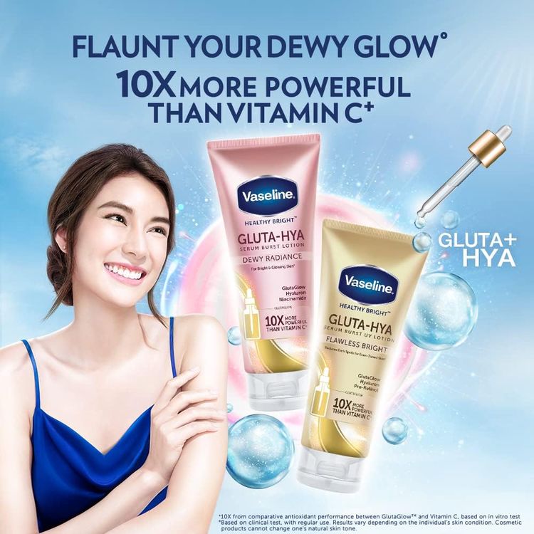 VASELINE GLUTA HYA FLAWLESS BRIGHT 330ML