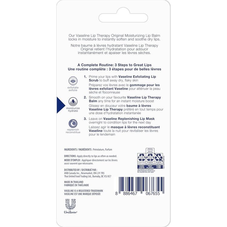 VASELINE LIP ORIGINAL 10GM
