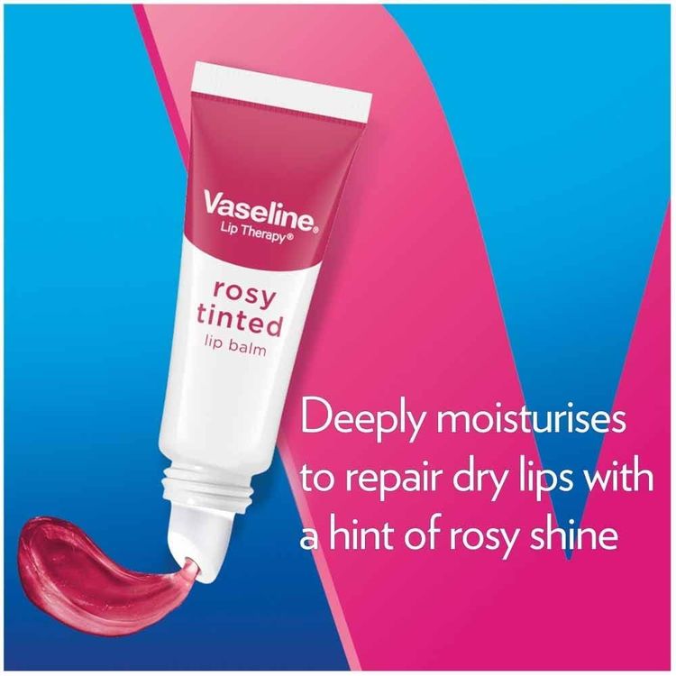 VASELINE LIP ROSY TINTED 10GM