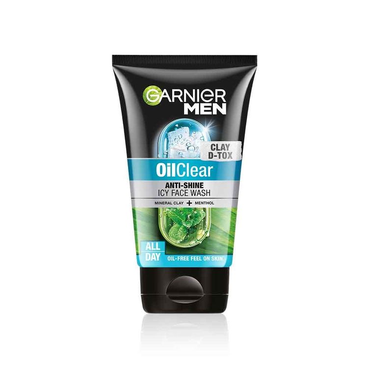 GARNIER MEN OIL CLEAR FACE WASH 100GM