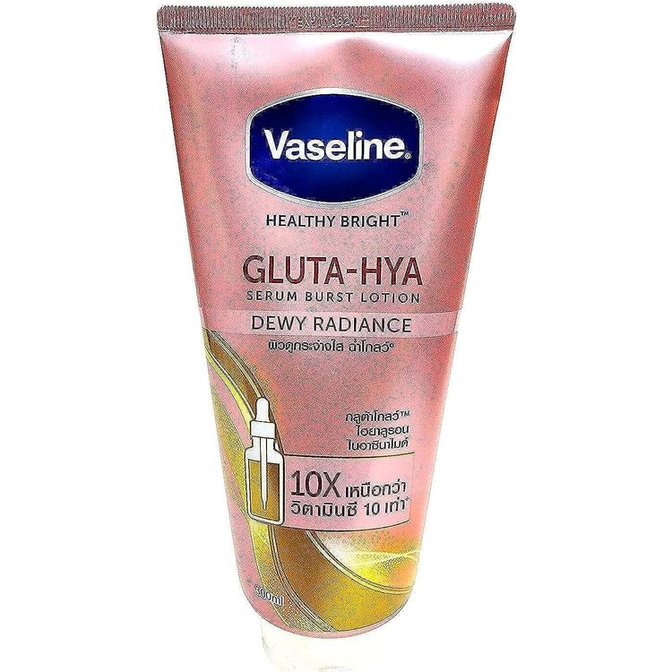 VASELINE GLUTA HYA DEWY RADIANCE 330ML