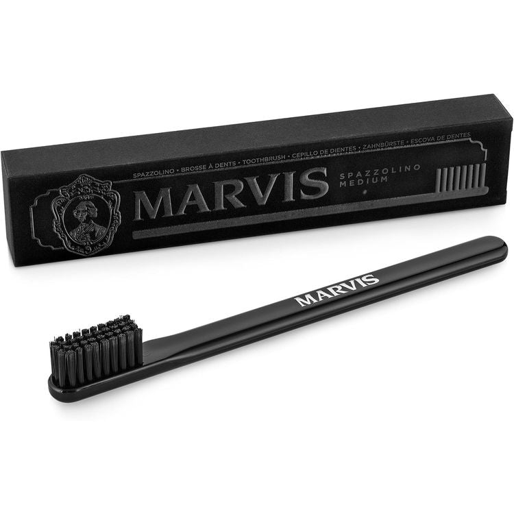MARVIS TOOTHBRUSH BLACK MEDIUM