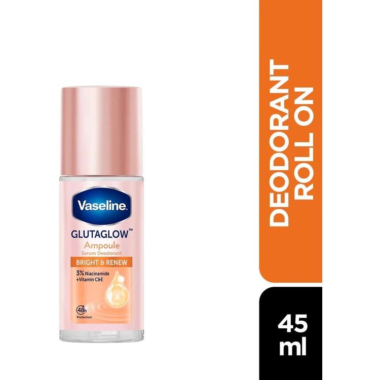VASELINE GLUTA GLOW BRIGHT & RENEW 48HR 45ML