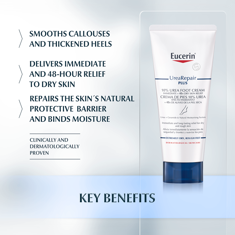 EUCERIN UREA REPAIR 10% FOOT CREAM 100ML